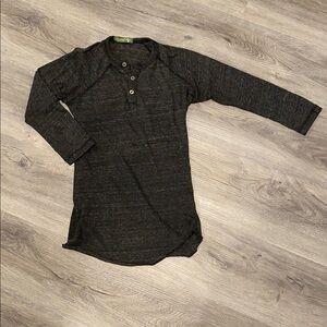 Alternative Raglan 3/4 Sleeve Henley